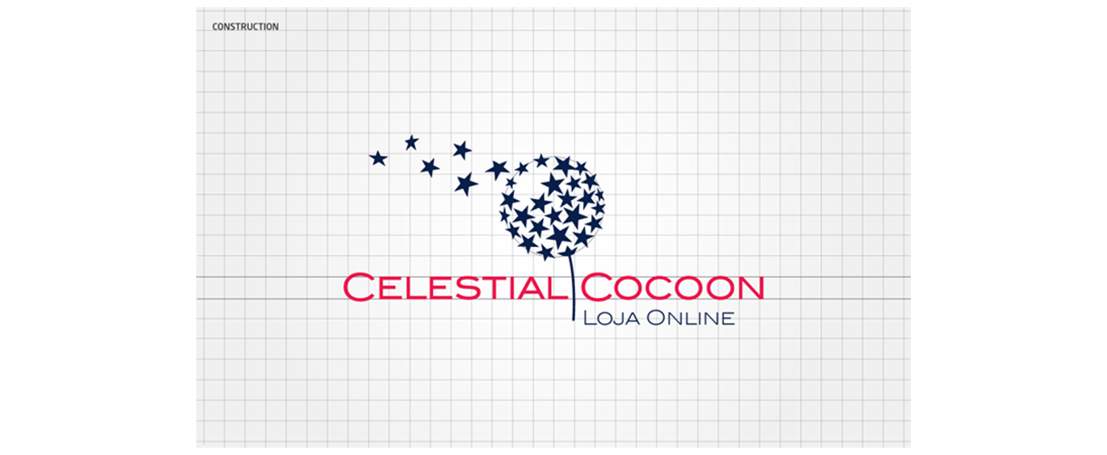 Logotipo celestialcocoon: construção